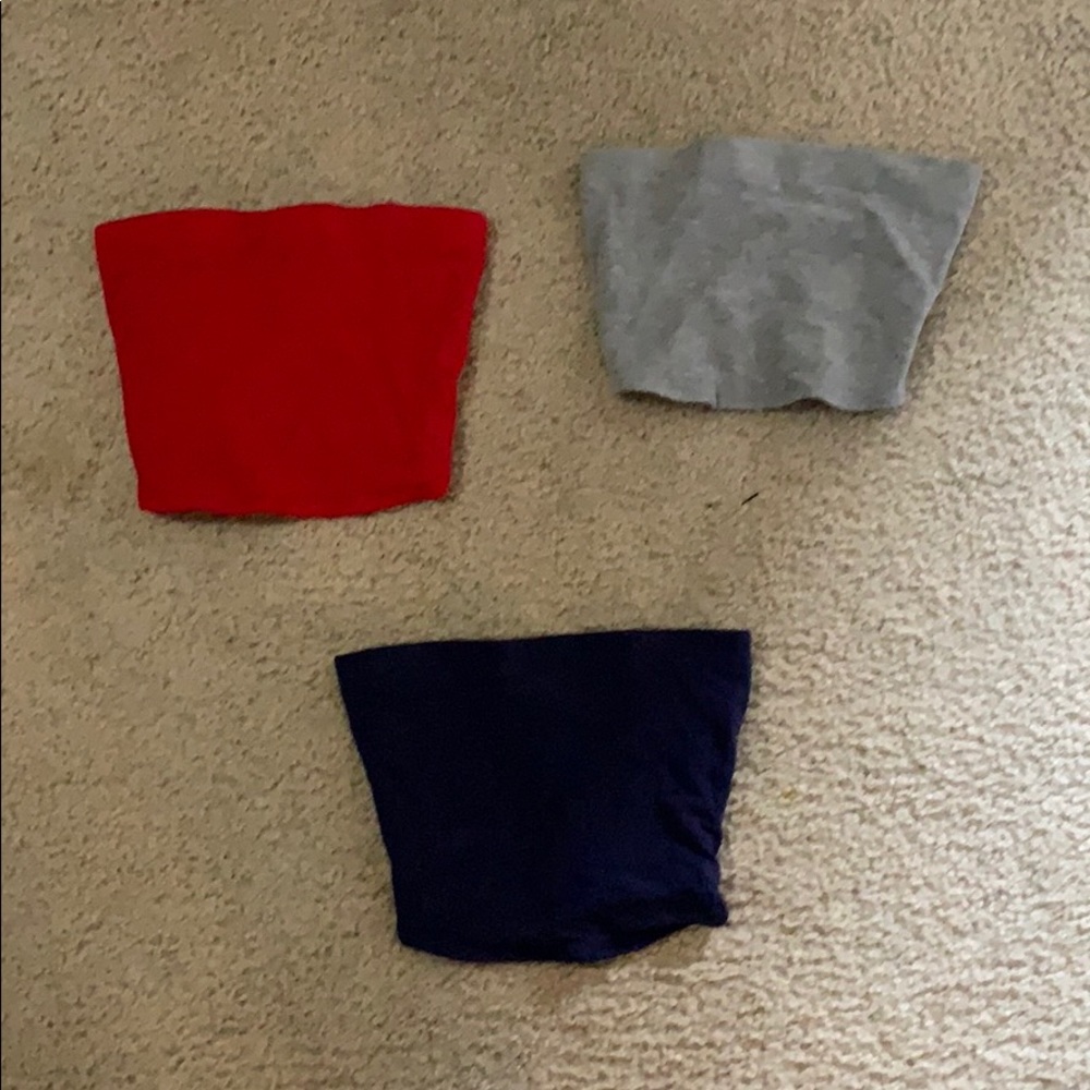3 tube tops